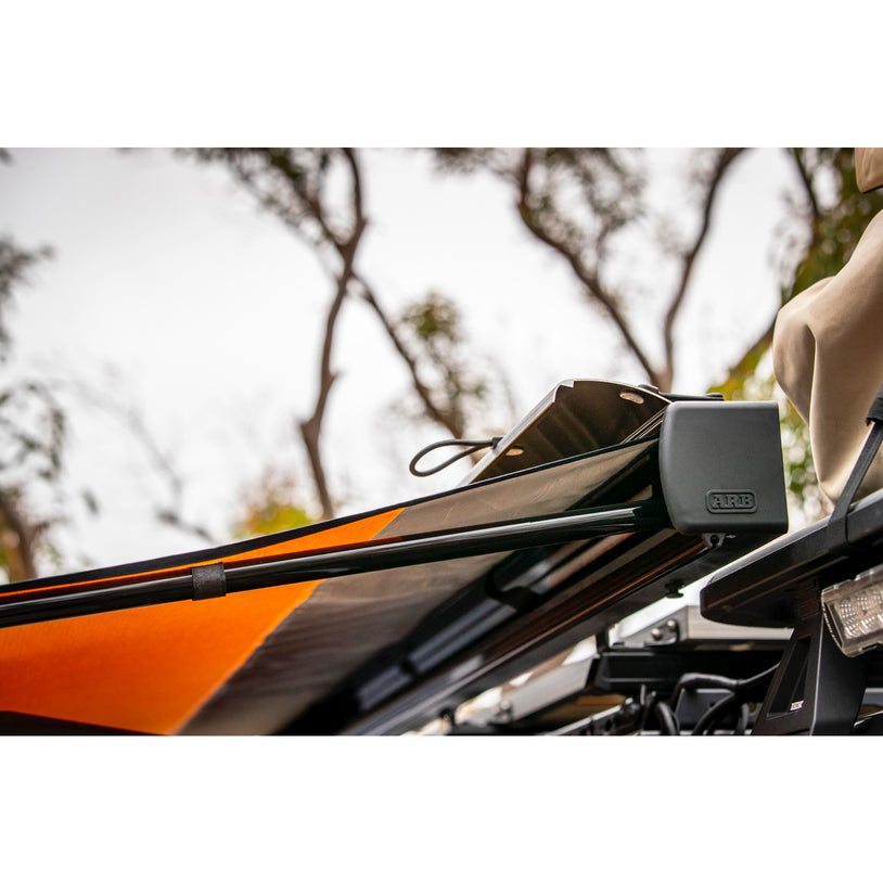 ARB Awning Black Aluminum Hardcase 2500X2500mm With Light Kit