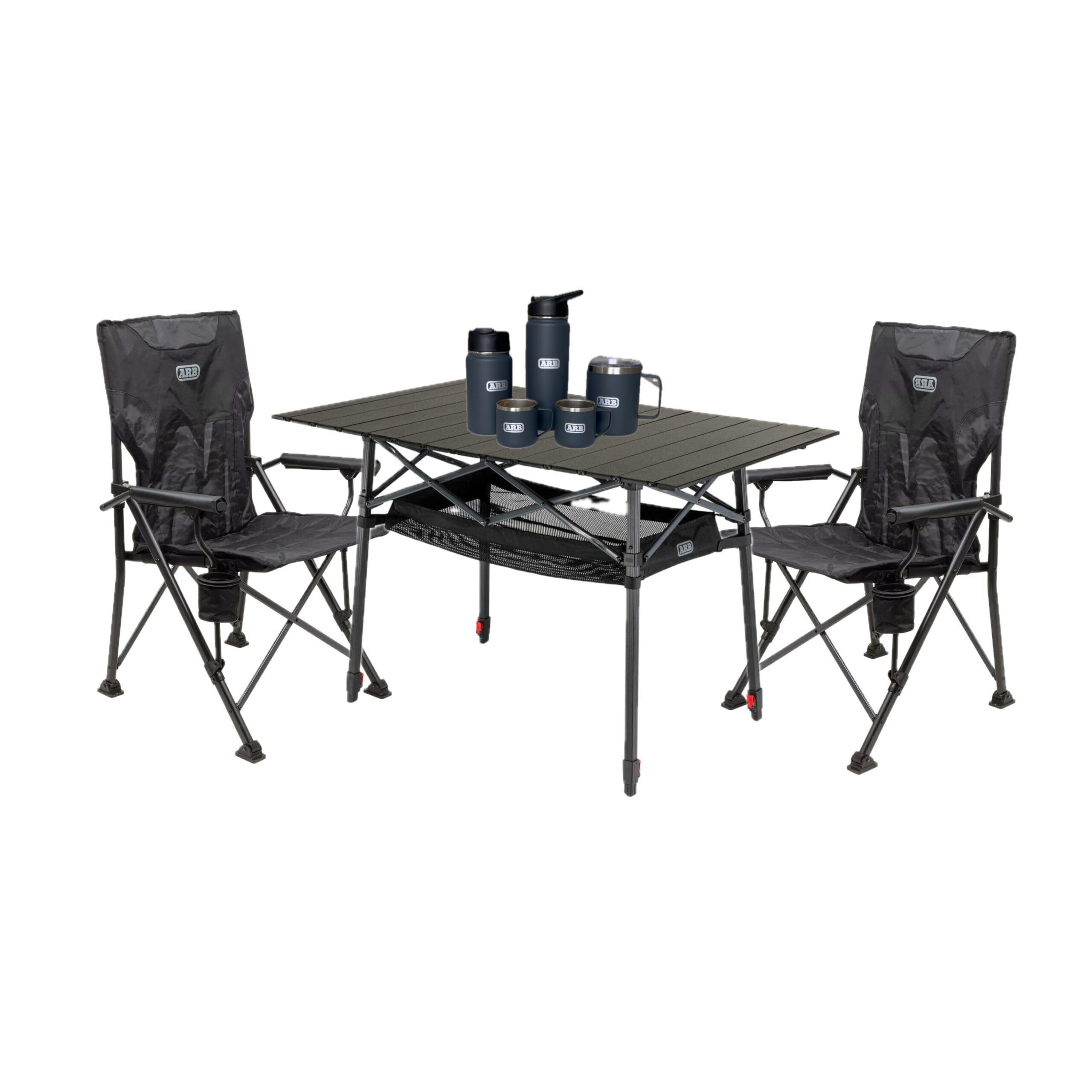 ARB FAMILE SET WITH CUPS ( cups set 5 pis + 2 base chair + 1 pinnacle table )