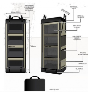 Hanging organizers