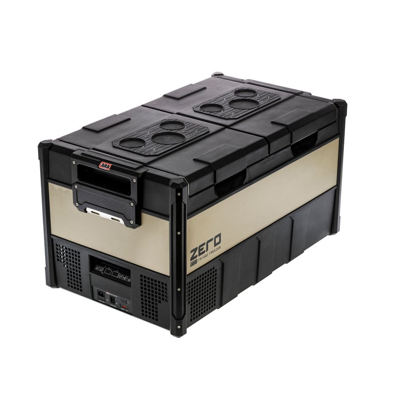 ARB 10802962 ZERO Portable Fridge Freezer 101 Qts Dual Zone Independent Bluetooth Controlled, 12/110V For Car, Boat, Truck, SUV, RV, Ideal for Camping, Outdoor, Fishing
