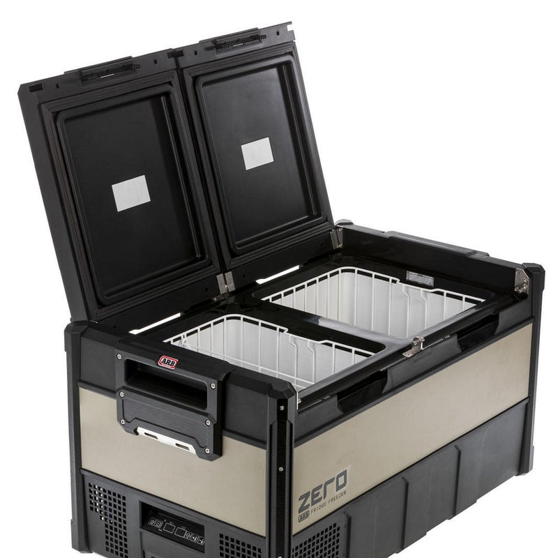 ARB 10802962 ZERO Portable Fridge Freezer 101 Qts Dual Zone Independent Bluetooth Controlled, 12/110V For Car, Boat, Truck, SUV, RV, Ideal for Camping, Outdoor, Fishing