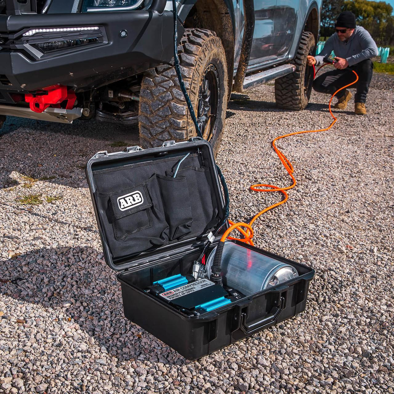 PORTABLE COMPRESSOR KIT, TWIN