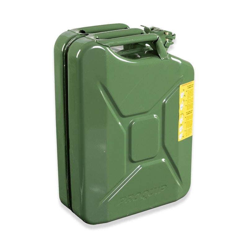 JERRY CAN METAL PETROL GR 20L